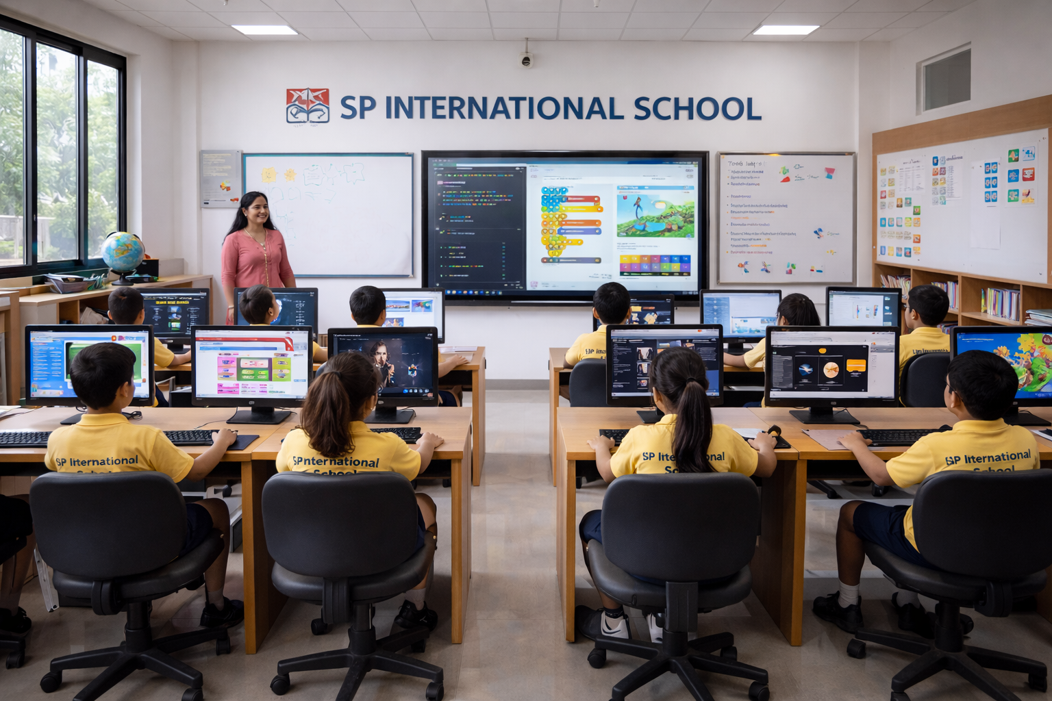 Computer Lab at SP International School
